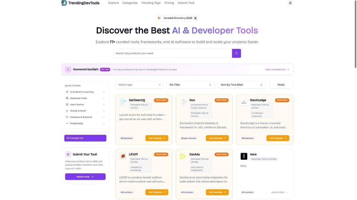 TrendingDevTools cover